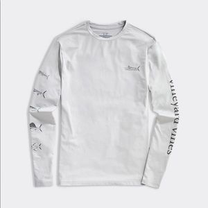 VINEYARD VINES LONG SLEEVE PERFORMANCE HARBOR TEE